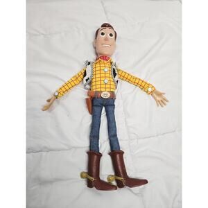 Woody Doll Disney Pixar Pull String Talks! No Hat Toy Story Bonnie Toys Story